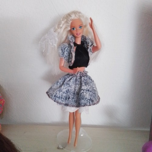 Barbie puppe jeans look - barbie,