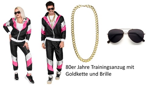 Set schwarzer 80er jahre - schwarzer,