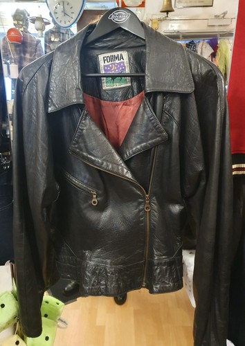 Damenlederjacke 80er jahre - damenlederjacke,