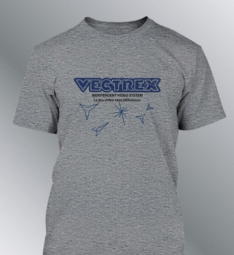Vintage vectrex shirt - vintage, 80er